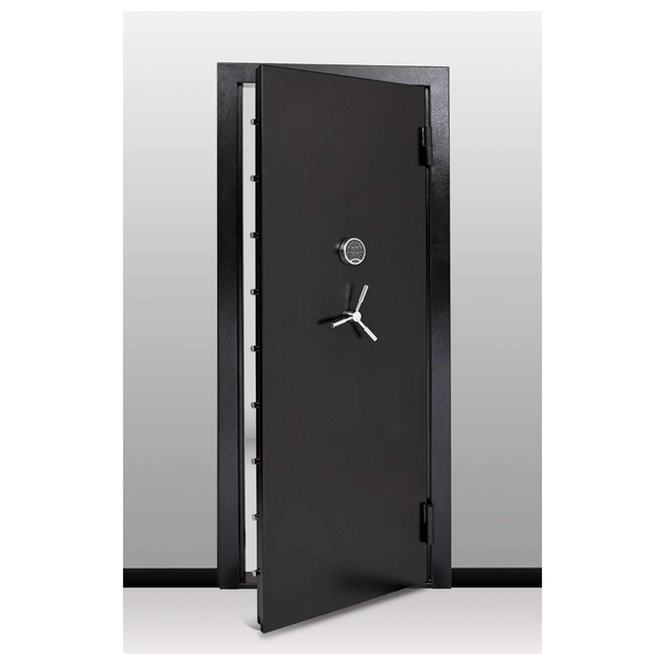SnapSafe® 75419 32-Inch Out-Swing Vault Door – Black