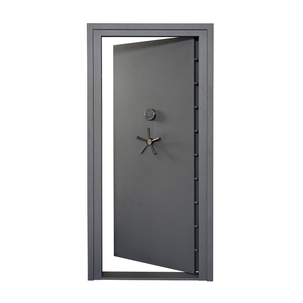 SnapSafe® 75421 Premium 36-Inch Vault Door – Matte Dark Gray