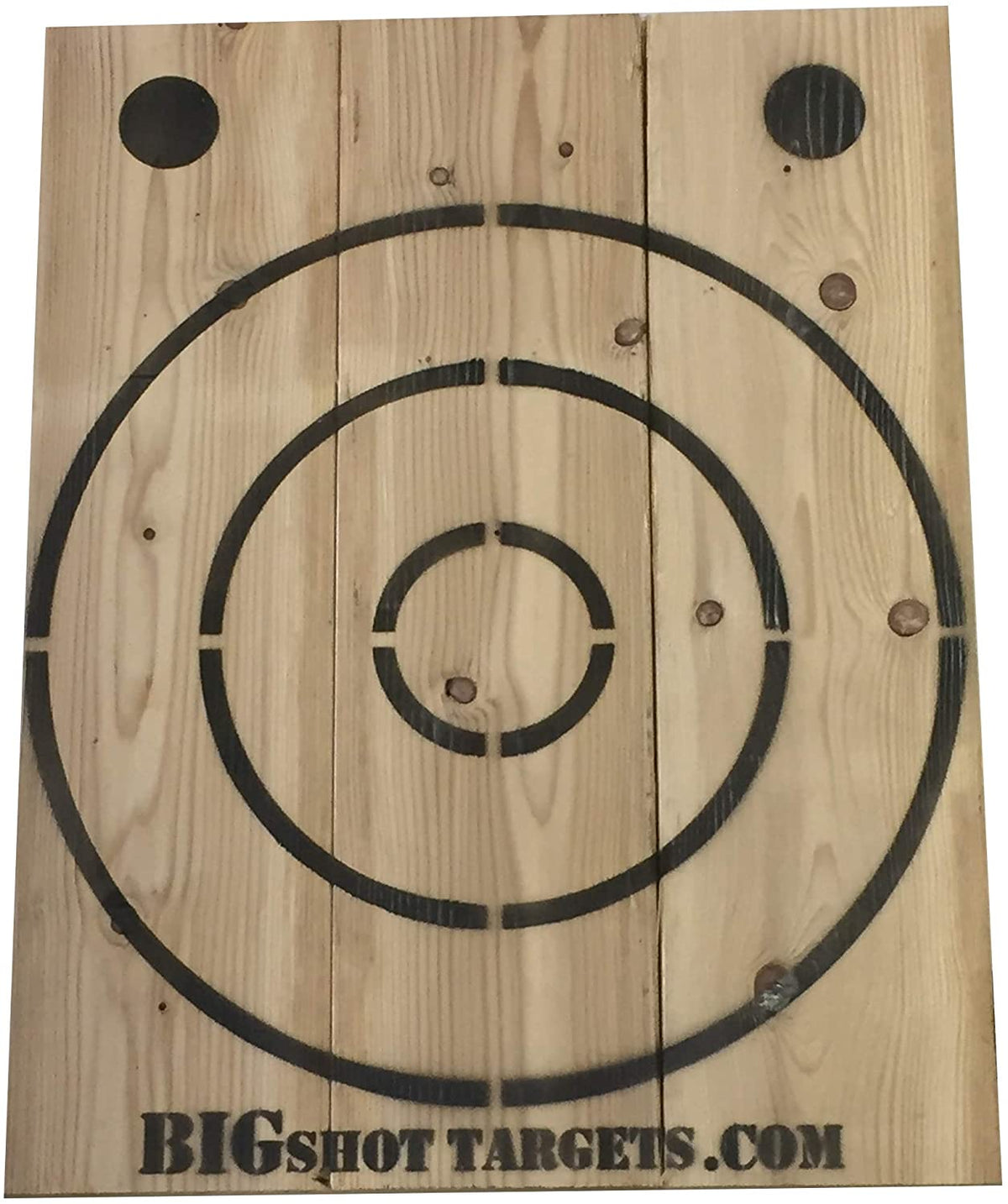 BIGshot Wooden Axe Throwing Target with Bottle Opener — Safe Vault Pros