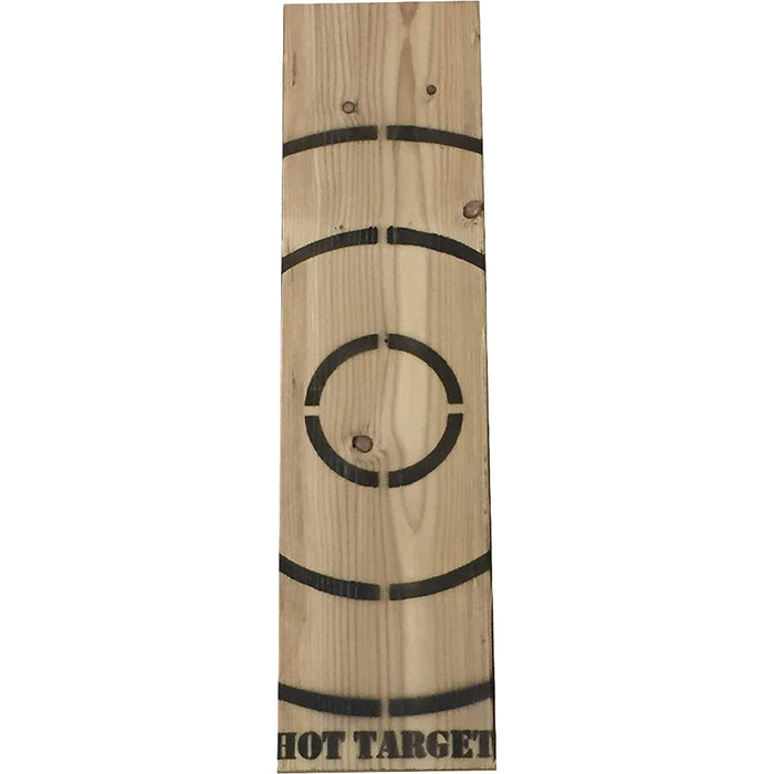 BIGshot Wooden Axe Throwing Target with Bottle Opener