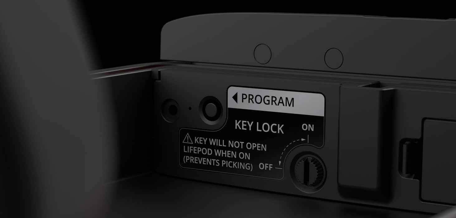 Vaultek® LifePod 10 Biometric BLP10-BK Portable Lockbox