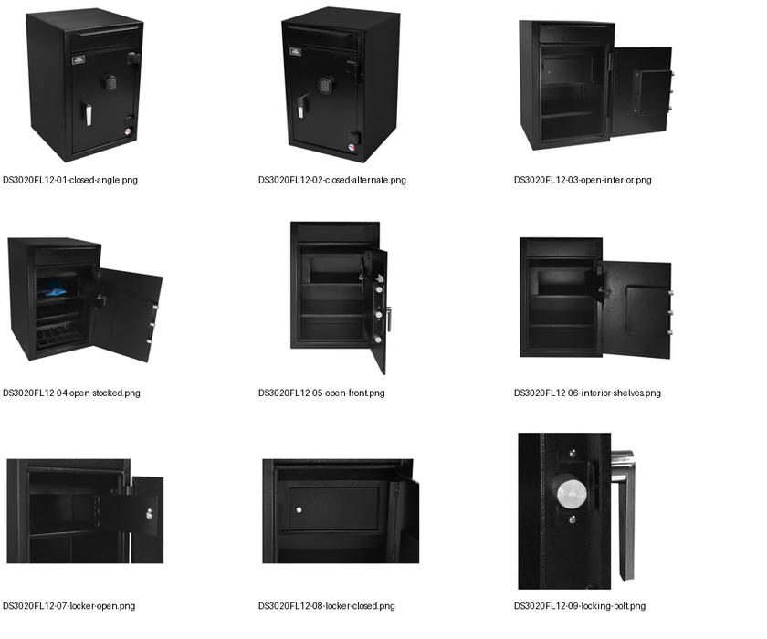 Stealth DS3020FL12 Made in USA Depository Drop Safe