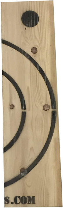 BIGshot Wooden Axe Throwing Target with Bottle Opener
