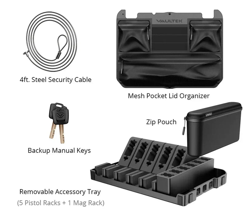 Vaultek® LifePod XT Range Edition Biometric Portable Safe