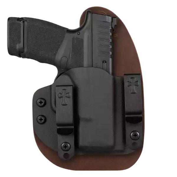 Crossbreed Holters The Reckoning Holster Founders Black With Gun